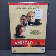 Amistad (DVD, 1999) Morgan Freeman, Anthony Hopkins, Matthew McConaughey - NEW