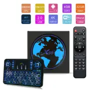 Amlogic X98 Mini AV1 4K HDR 10+ 32GB Android 11.0 Dual WiFi+1000M Smart TV Box