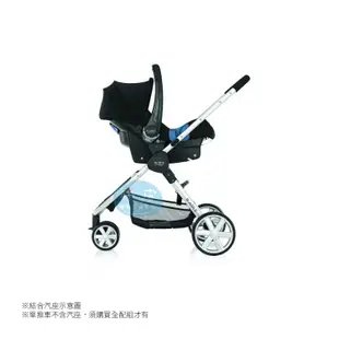 英國Britax B-Agile 單手收豪華三輪手推車 可加購旗艦型提籃汽座與結合器