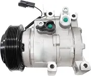 Auto AC Air Conditioning Compressor DF11 Compatible for Hyundai Solaris 1.6 G4FC 2014 2015 2016 97701-4L000 977014L000