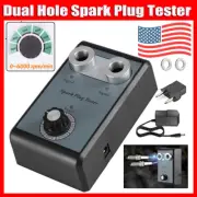Car Spark Plug Tester Dual Hole Diagnostic Detector Ignition Analyzer 0-6000RPM