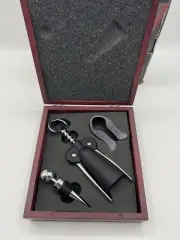 Oggi 3 Piece Corkscrew Set, Brown