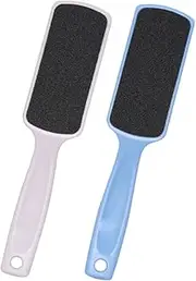Double Side Foot File Pumice Stone Callus Remover for Feet and Hands Exfoliating Tool for Smooth Skin Portable Handheld Random Color