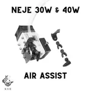 Neje Air Assist Upgrade (Right Side) Laser Cutter & Engraver + 6 Foot Hose