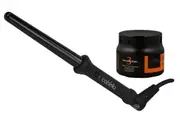 Cabello Tapered Curling Iron + Intensive Mask 'Keep Me Hot'