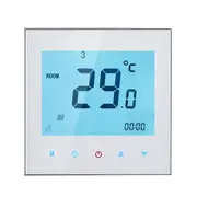 Wifi Touch Thermostat For Heating 16A Load Lcd Display Sensor Clock Temp Week
