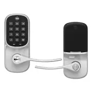 Yale Assure Lever Keypad w/ Keyed Entry – Lever Lock / Wi-Fi and Bluetooth