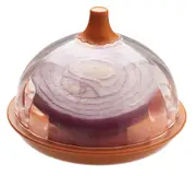 Clear Onion Pod (Orange) - 12x12x9cm
