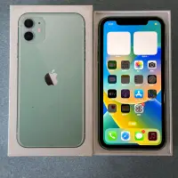 在飛比找蝦皮購物優惠-iPhone 11 128G 綠 無傷 功能正常 二手 Ip