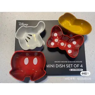 迪士尼 酷彩法廚 Le CREUSET X Disney Mickey Mouse Collection 陶瓷四件套