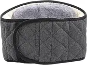 [Generic] Stomach Warmer - Thermal Plush Waist Warmer - Soft Warm Waist Warmer Belt, Elastic Lower Waist Support Belt Wrap for Winter