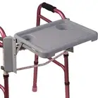 DMI Walker Tray, Rollator Tray, Mobility and Walker Accessory Tray Table