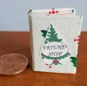 FRIENDSHIP TREE MINIATURE DOLLHOUSE BOOK BY JOYCE BARTON BLUEBIRD PRESS 1996