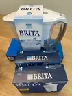 NEW!! BRITA Water Filter Pitcher White 6 cup with 6 filters BPA Free