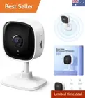 Advanced Motion Alert Wi-Fi Camera with MicroSD Storage - Home Security Pro