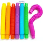 7 PACK POP TUBES SENSORY TOYS,FINE MOTOR SKILLS TODDLER FIDG