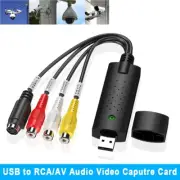 USB2.0 DVD VHS Record Capture Card Analog Video To Digital Audio Video Converter