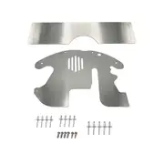 Unbrand Catalytic Converter Protection Shield Aluminum Anti Theft Shield Car Accessories For Prius 2010-2015