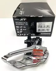 new Shimano Deore XT Dyna-Sys 10-Speed Double Front Derailleur FD-M786-D 2x10