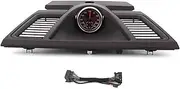 Center Dashboard Clock Display Surround Trim with Stopwatch 970 552 151 01 Compatible with Porsche Compatible with Panamera 2010‑2016 Instrument Panel(Red Stopwatch)