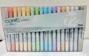 Too Copic Ciao 72 Color Dual Tip Marker Pen Set for Illustration & Sketch Art