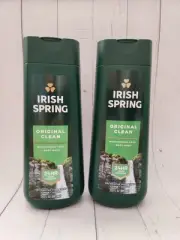 2× Irish Spring Original Clean 24HR Face and Body Wash, 20 fl oz