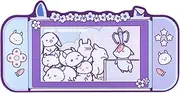 GeekShare Cute Bunny Mouse Pad - Non-Slip Rubber Base Desk Mat for Keyboard and Mouse, Perfect for Gaming, Writing, or Home Office Work (Mouse pad) [video game] [video game]