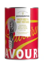 Savoursmiths Wagyu Beef & Honey Mustard Potato Crisps Tin 250g 250g