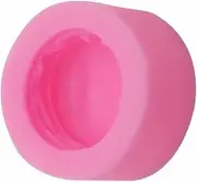 KALLORY Nonstick Silicone Soap Molds Chocolate Mold Soap Silicone Candy Chocolates Molds Candle Pink
