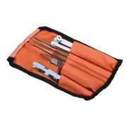 10Pcs Chainsaw Sharpener Kit 5/32" 3/16" 7/32" Round Saw Chain File Sharpening