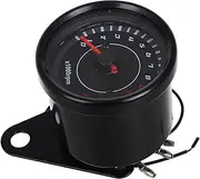 PLAFOPE RPM Tachometer for Aluminum Motorcycles Led Backlight Gauge for Motorbike Accessories