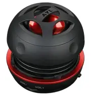 AYL Mini Speaker System, Portable Plug-in Speaker with 3.5mm Aux Input, Exter...