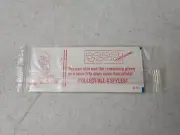 1987 Kellogg’s Cereal Premium Caveman Paw Prints Stick Sheets Red -Sealed- NOS
