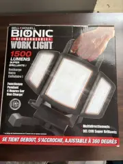 Bell + Howell Bionic Rechargeable LED Work Light 1500 Lumens Multidirectional St