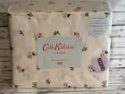 Cath Kidston London Lace Ditsy Pink Roses QUEEN Sheet Set Cotton Percale