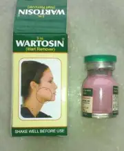 Wartosin ( Wart remover ) Unique Herbal Formulation 3ml Natural Wart Remover