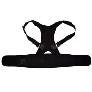 EBP Medical Posture Correction and Back Pain Support Belt, Unisex, Black Large