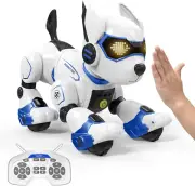 Remote Control Robot Dog RC Dog Robot Toy for Kids, Smart Interactive Programmin