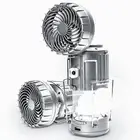 Camping Lanterns with Fan,Solar Camping Fan Charging for Phone, Rechargeable ...