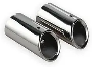 Fit for Skoda Superb 1.6T 2009-2019, Exhaust Tips, Chrome Exhaust Tips, Stainless Steel Exhaust Tips, Car Accessories