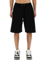 [Off-White] Off-White-Bermuda With Logo-Uomo M