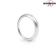 Dash Center Clock Decor Circle Silver Alloy Cover for Porsche Cayenee 2011-2019
