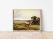 [Namly Design] Poster - Pastoral Scene with Cattle