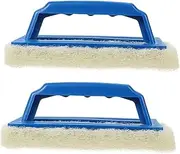 YARNOW Pool Cleaning Brush Set 2pcs Scrub Brush for Tiles Shower Sink Floor for Swimming Pool Bath Kitchen