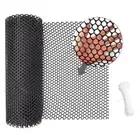 Plastic Chicken Wire Fence Mesh,Fencing Wire for Gardening, Poultry Fencing4385