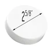 3 X 8 = 24 of 8 REGULAR MOUTH Plastic Storage Lids Mason Canning Caps not BALL