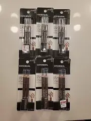 Covergirl Easy Breezy Brown + Fill Define Eye Pencil, 510 Soft Brown - (6 Packs)
