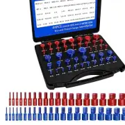 Precision 44-Piece Thread Gauge Set - 23 Inch & 21 Metric Sizes Included