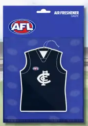 Carlton Guernsey Car Air Freshener - AFL Car Air Freshener