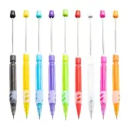 6Pcs Beadable Drawing Mechanical Pencils 0.5mm Mechanical Automatic Pencil